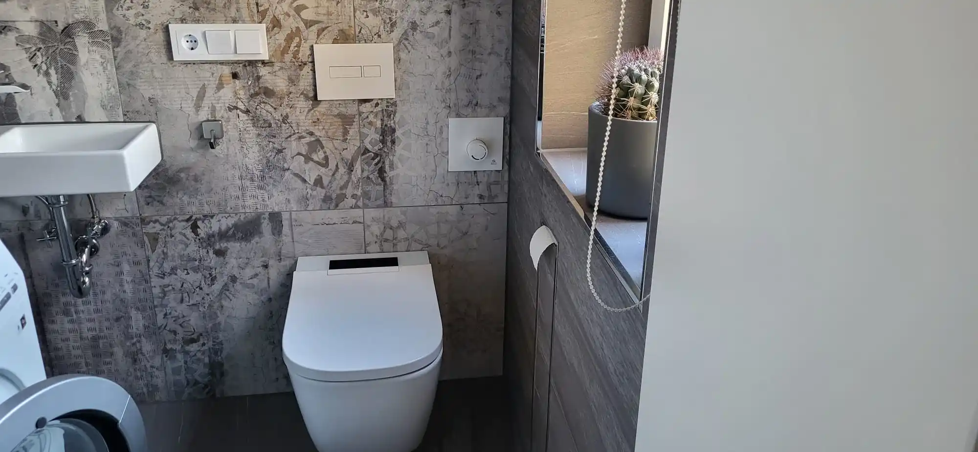 Bad mit Mosaikfliesen